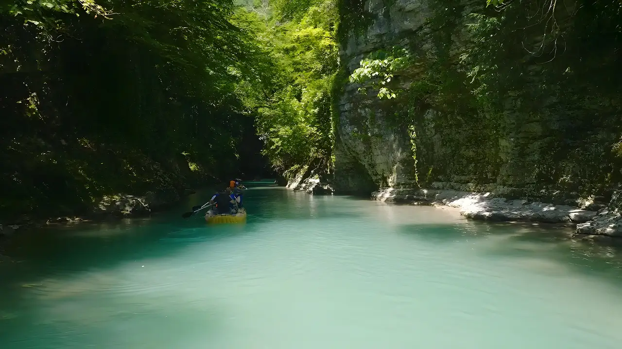 Martvili Canyon with Kayak
