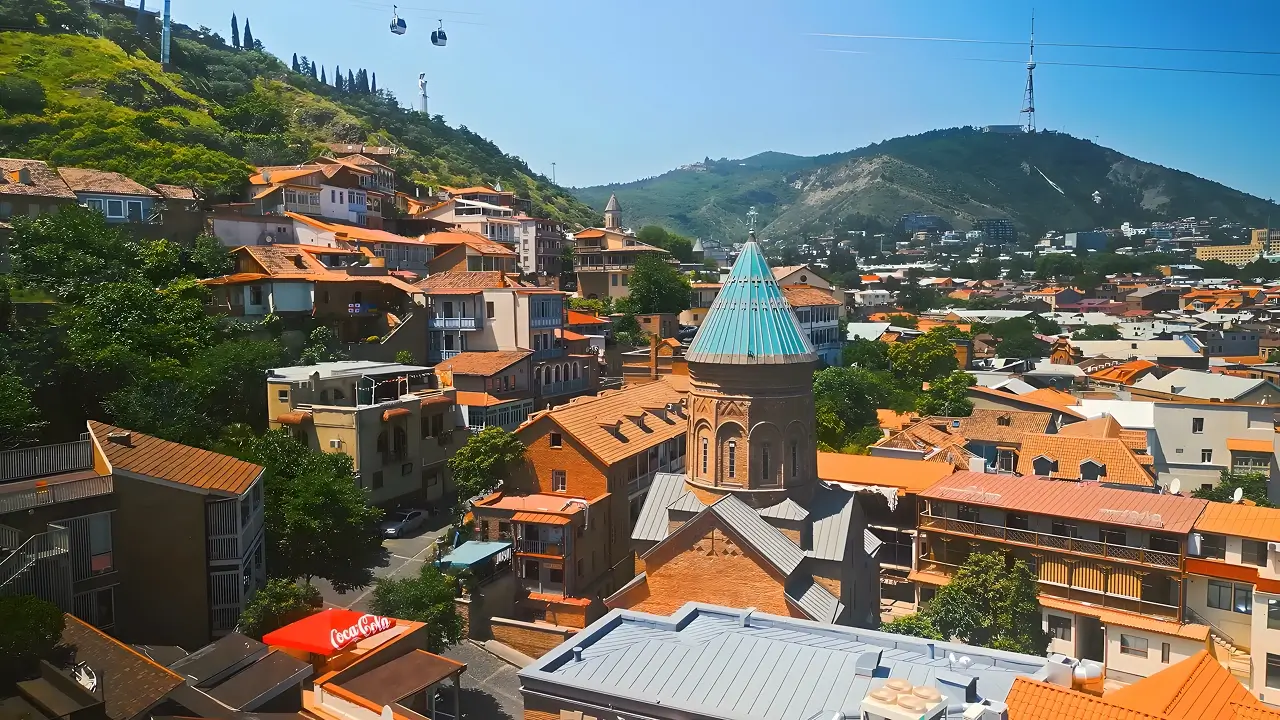 Tbilisi Old Town Rooftops